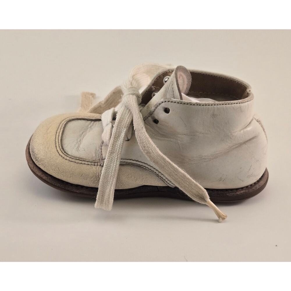 Vintage Baby Shoe Buster Brown Single Shoe for Crafts Repurposing Altered Art